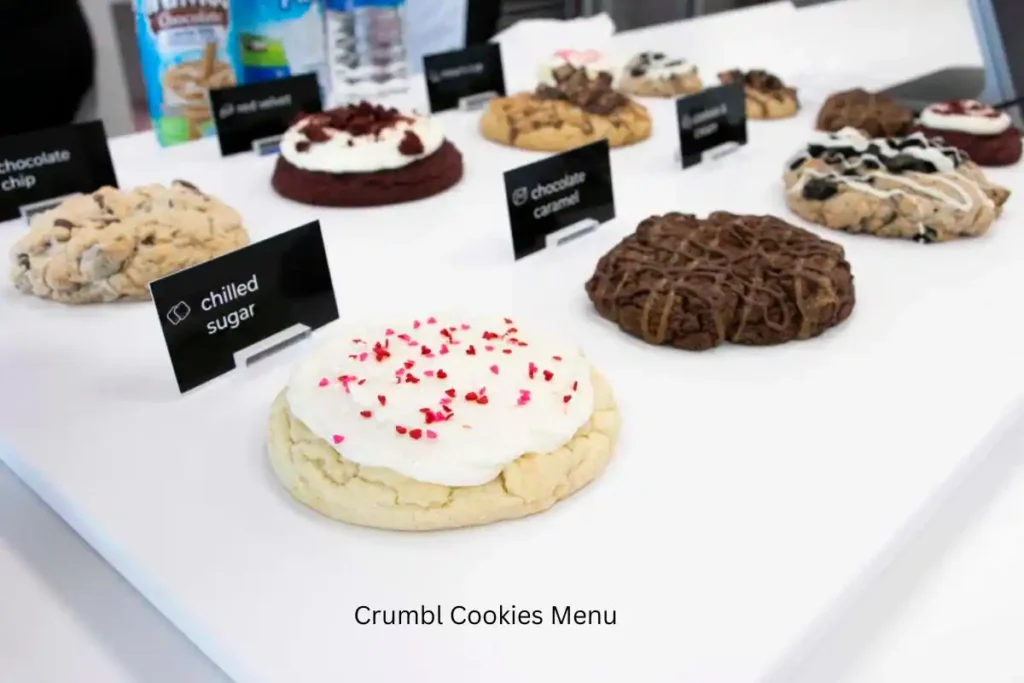 Crumbl Cookies Menu